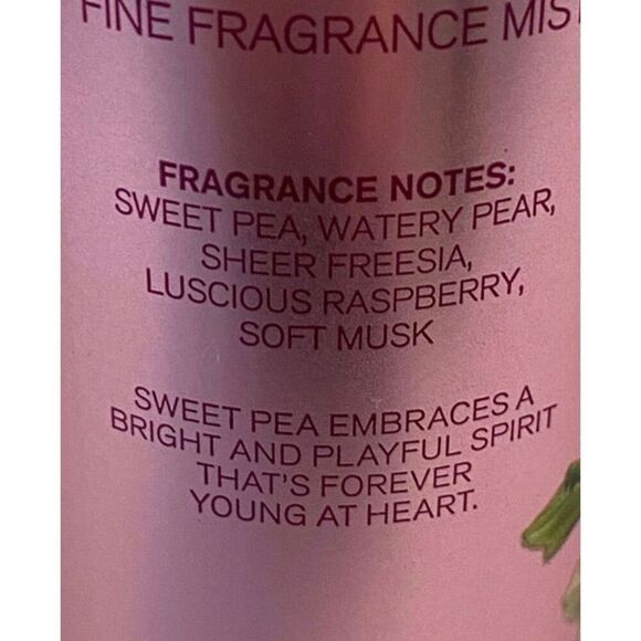 Bath and Body Works  SWEET PEA 4 PC Set - Picture 4 of 6